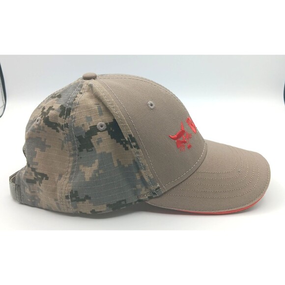 Bobcat Excavators Cap Hat Camo Strapback Embroidered Ripstop Machinery Workwear - Picture 3 of 8
